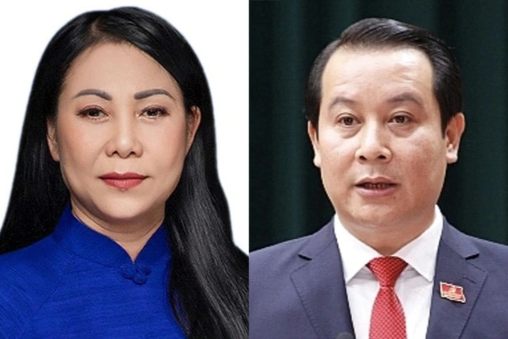 Hậu 'Pháo' và loạt cựu lãnh đạo tỉnh sắp ra tòa: Hối lộ hàng trăm tỷ đồng để thâu tóm dự án 2 Bà Hoàng Thị Thúy Lan, cựu Bí thư Tỉnh ủy Vĩnh Phúc và ông Phạm Hoàng Anh, cựu Giám đốc Sở Xây dựng tỉnh Vĩnh Phúc (Ảnh: V.P.).